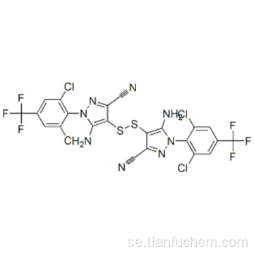 LH-pyrazol-3-karbonitril, 4,4&#39;-ditiobis [5-amino-l- [2,6-diklor-4- (trifluormetyl) fenyl] - CAS 130755-46-3